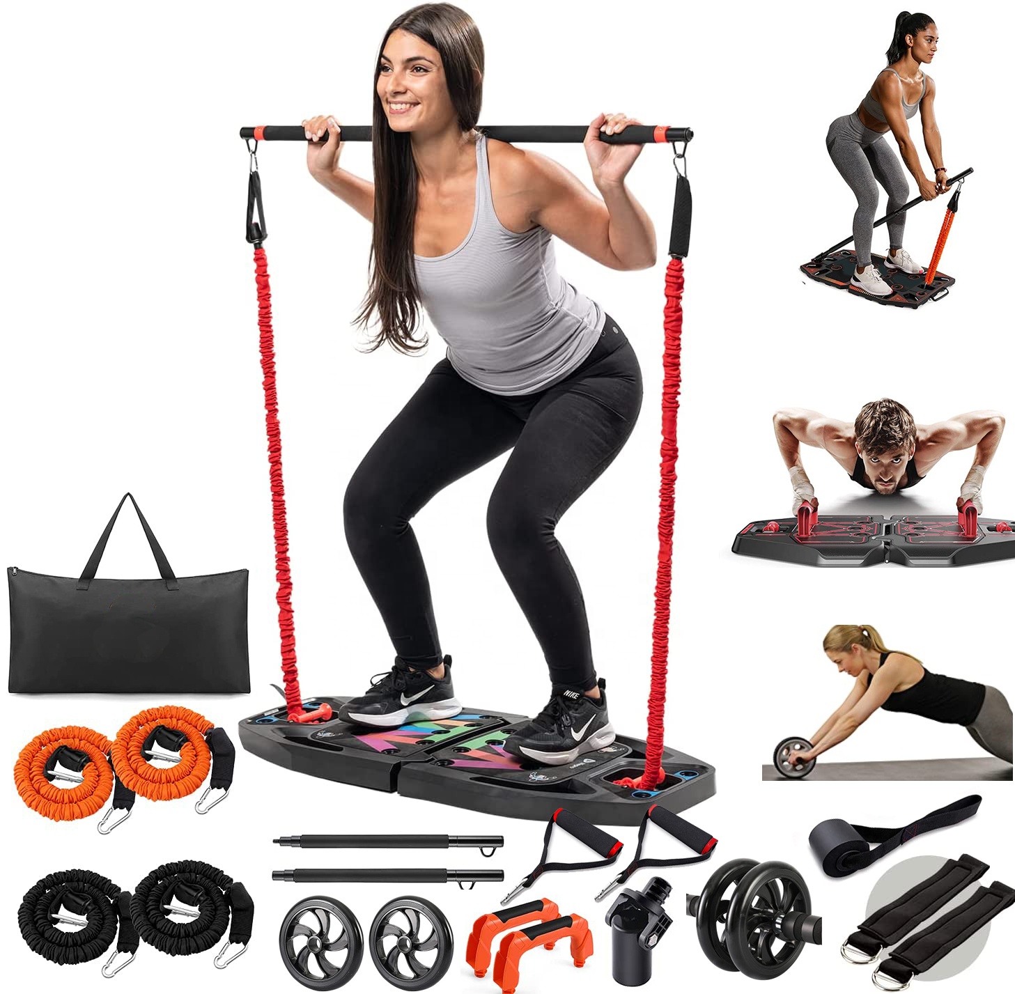 Sports Equipment Kit - Home Gym Portable Strength Training Kit