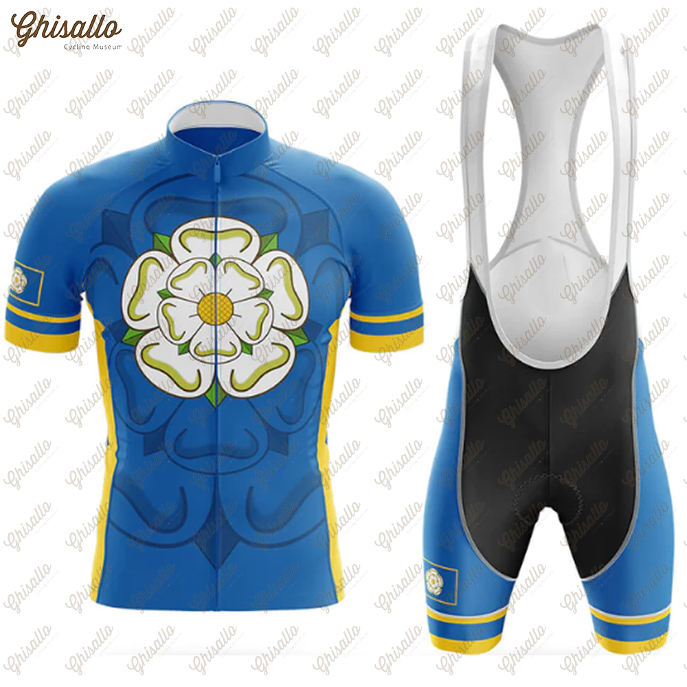Sports Equipment Kit - Yorkshire Cycling Jersey Set for Men,