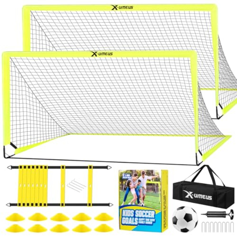 Kids Soccer Goals for Backyard - Xin Sports Equipment recensione e prezzo