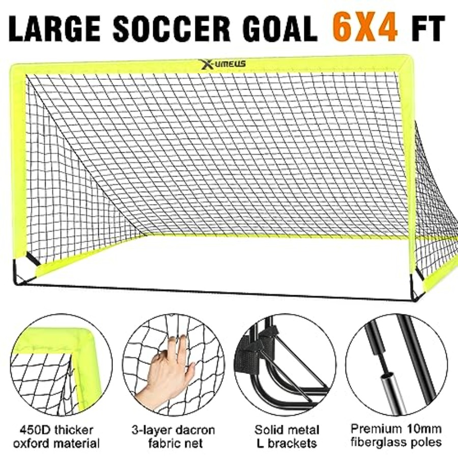 Kids Soccer Goals for Backyard - Xin Sports Equipment recensione e prezzo