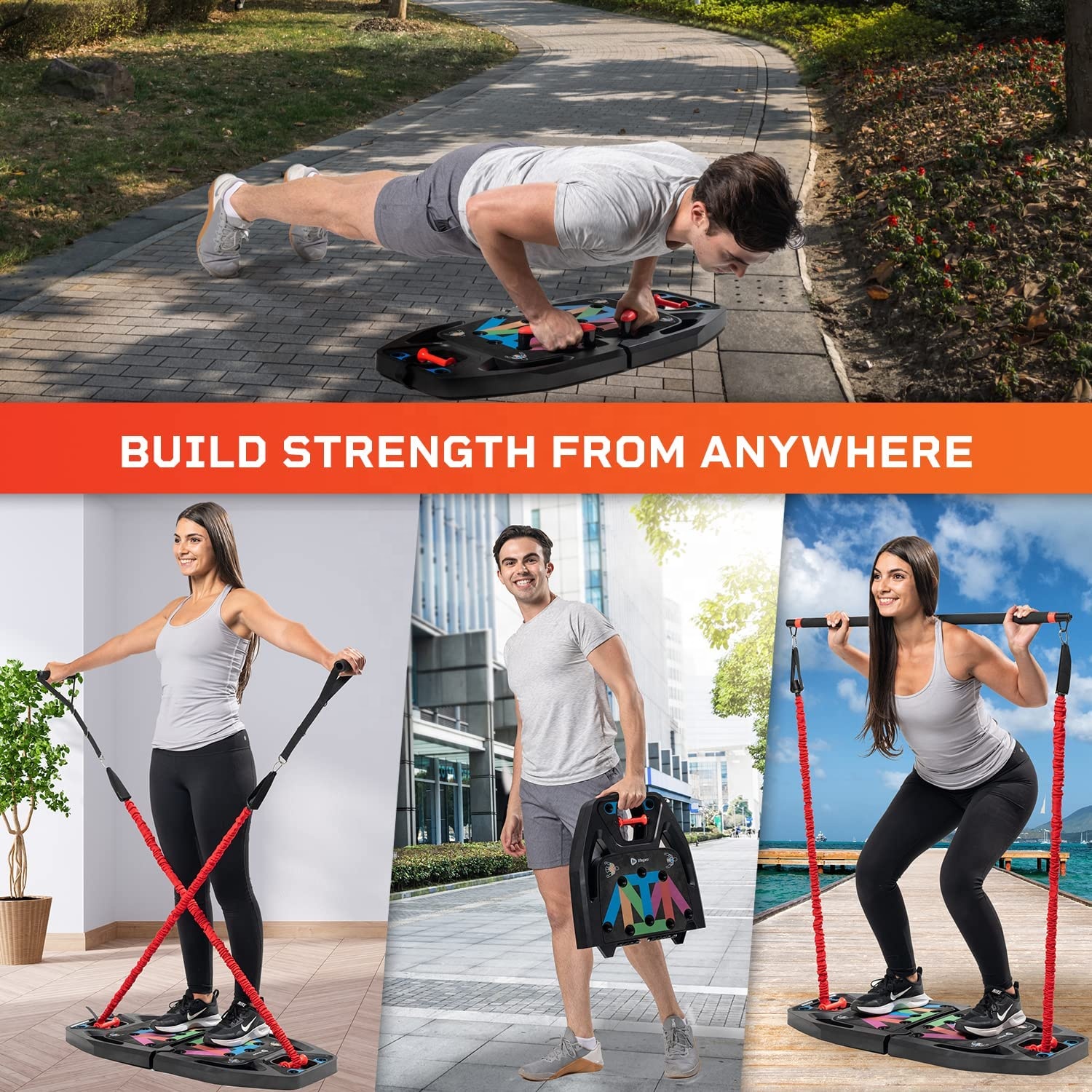 Home Gym Portable Strength Tra - Sports Equipment Kit recensione e prezzo