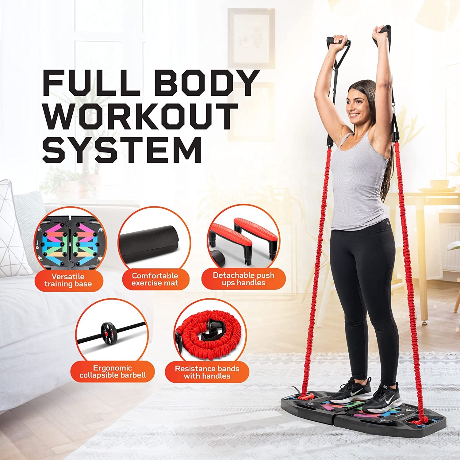 Home Gym Portable Strength Tra - Sports Equipment Kit recensione e prezzo