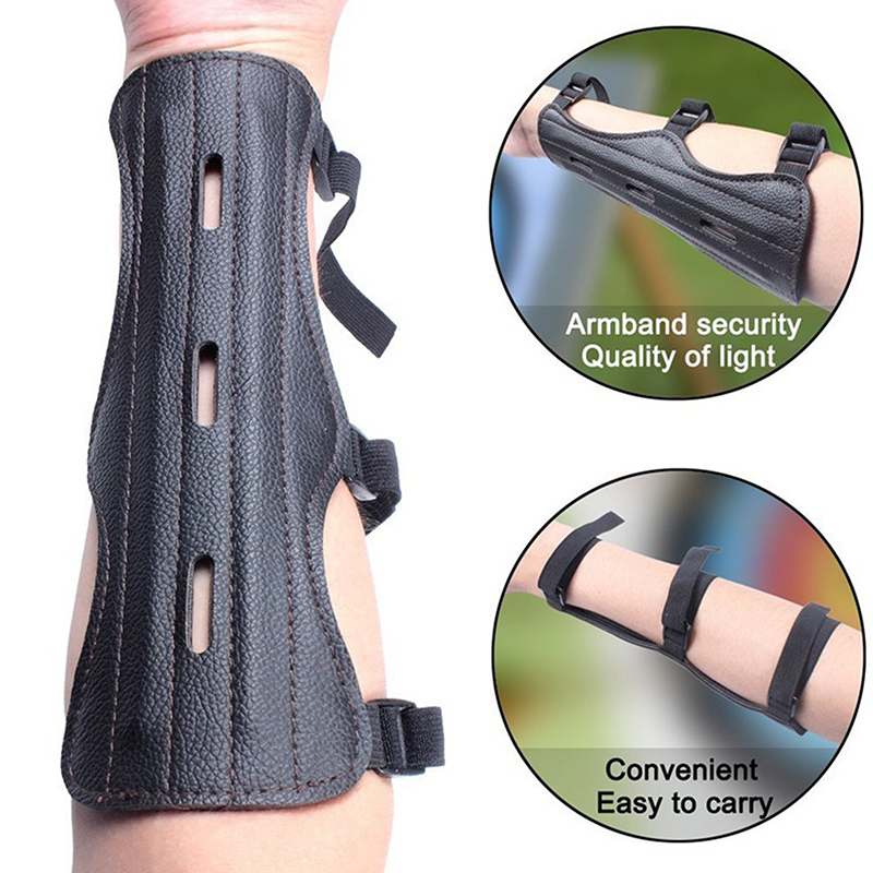 Leather Archery Equipment Arm  - Sports Equipment Archery recensione e prezzo