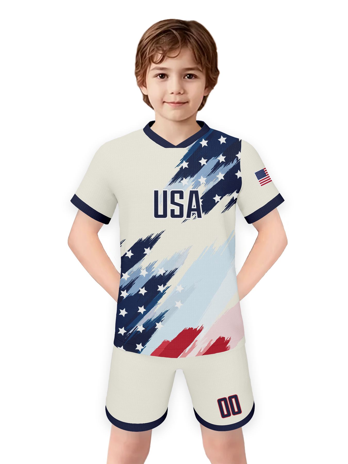 Kids Custom Usa Soccer Kit Per - Sports Equipment For Boys recensione e prezzo