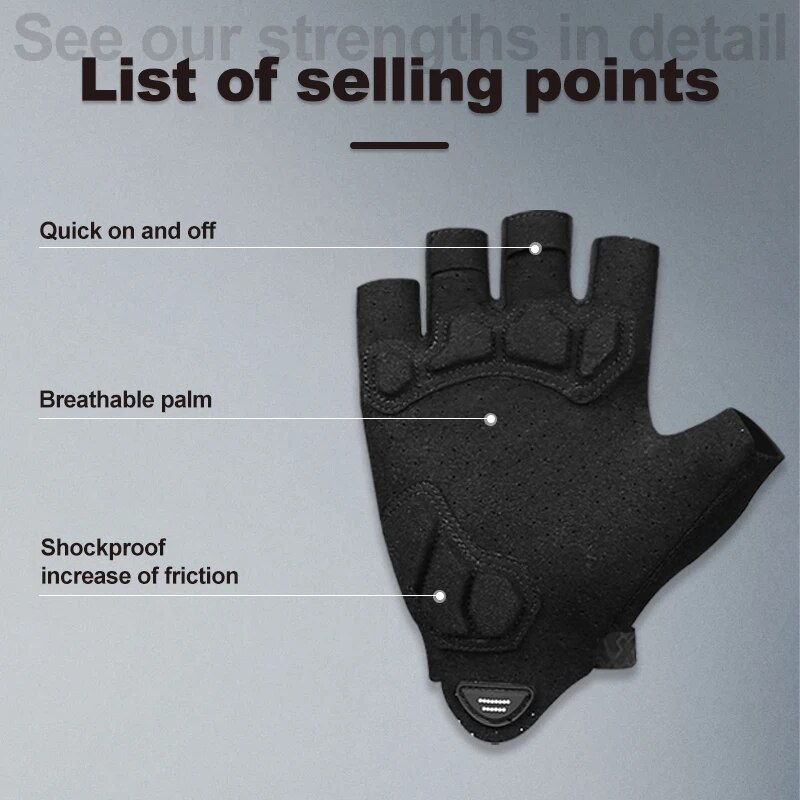 X-TIGER Cycling Gloves Half Fi - Xin Sports Equipment recensione e prezzo