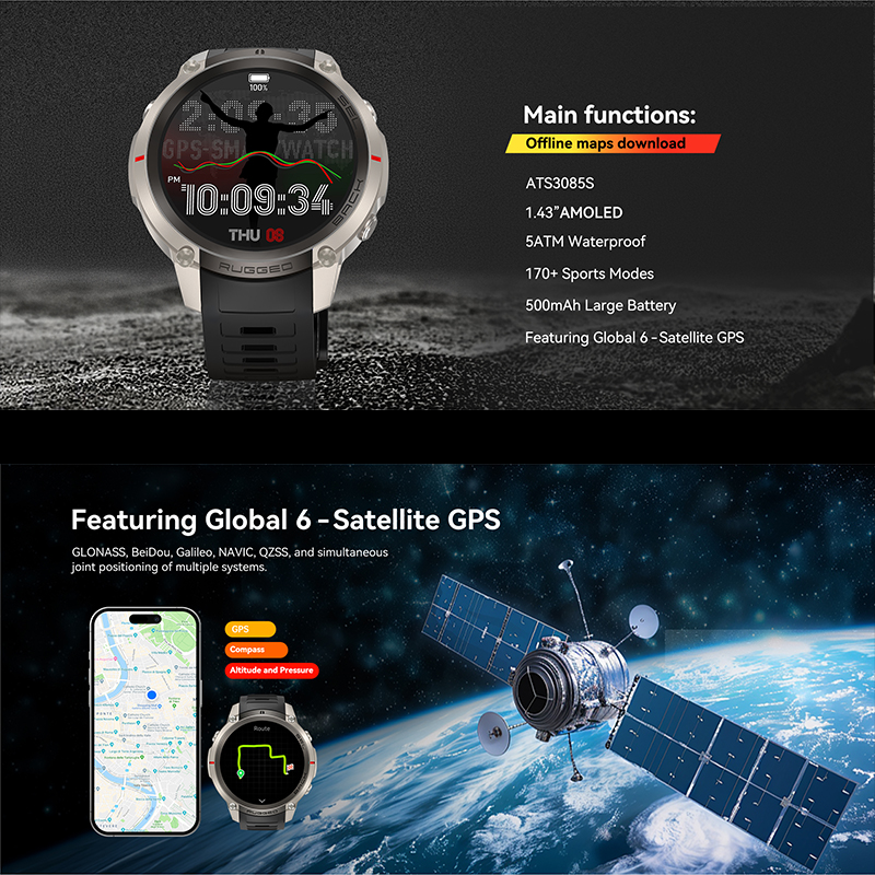 GPS Outdoor Sports Watch Equip - Sports Equipment In Spanish recensione e prezzo