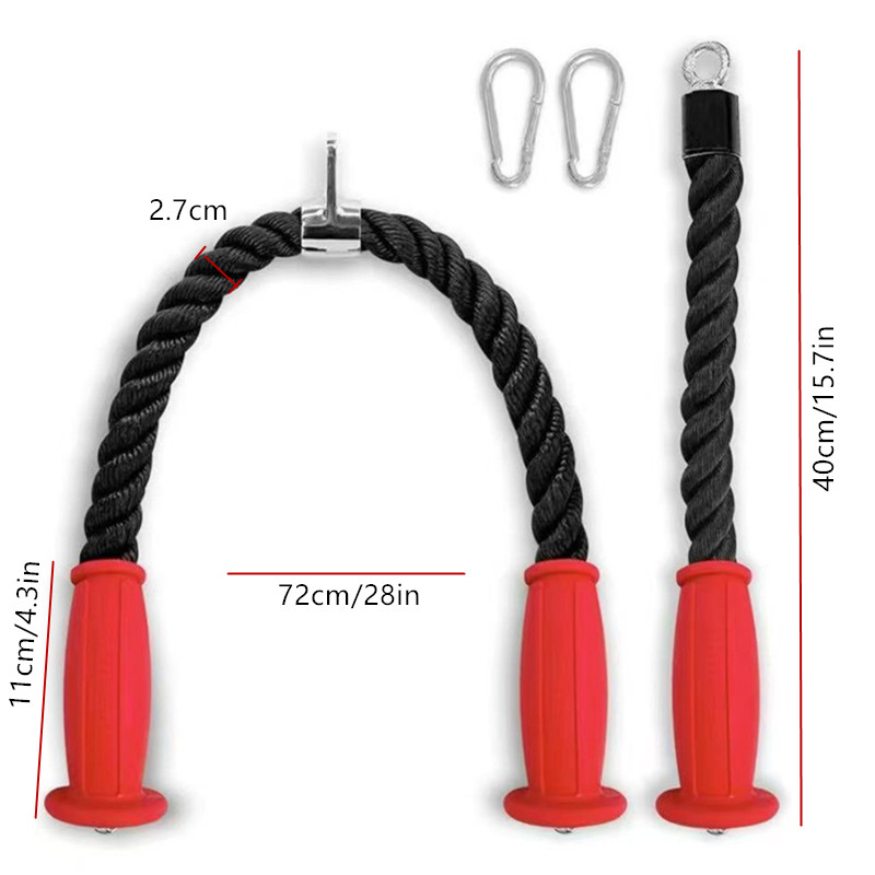 Ergonomic Tricep Ropes Non-Sli - Sports Equipment Near Me recensione e prezzo