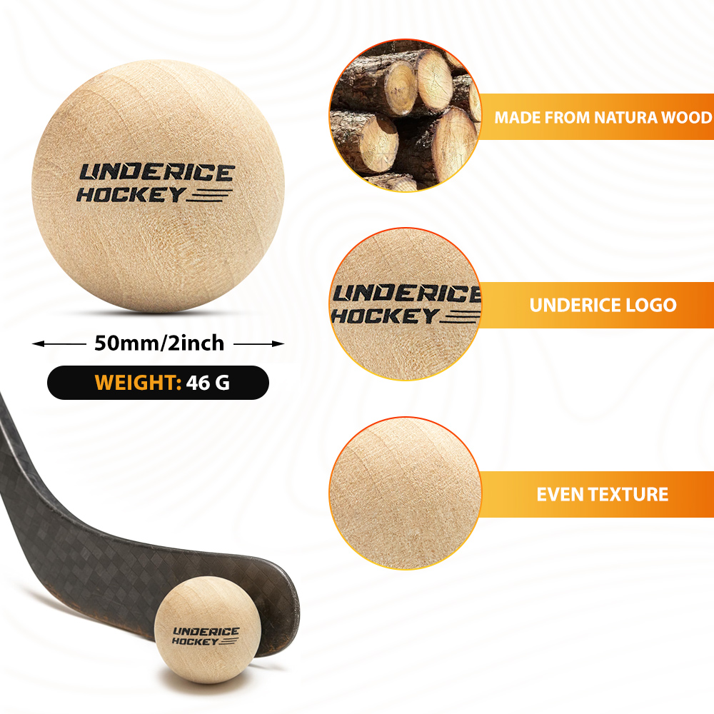 UICE 1pc Ice Hockey Wood Ball  - Field Hockey Stick recensione e prezzo
