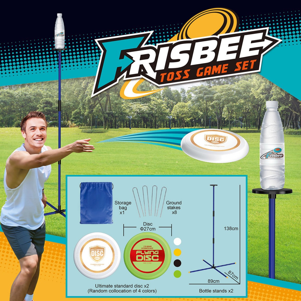 Outdoor Flying Disc Game Set,  - Frisbee Ultimate Disc recensione e prezzo
