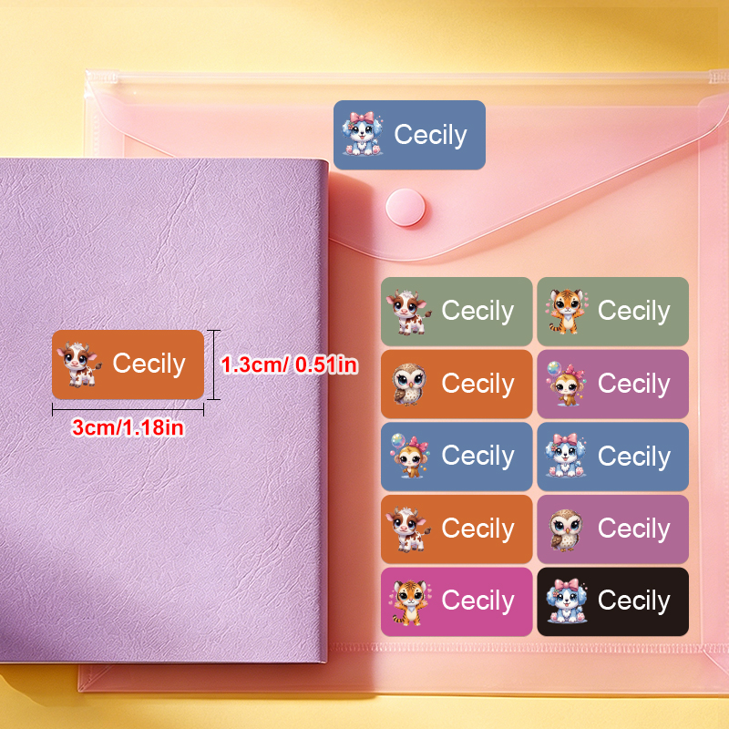 ‌Personalized Name Stickers -  - Name Sports Equipment recensione e prezzo