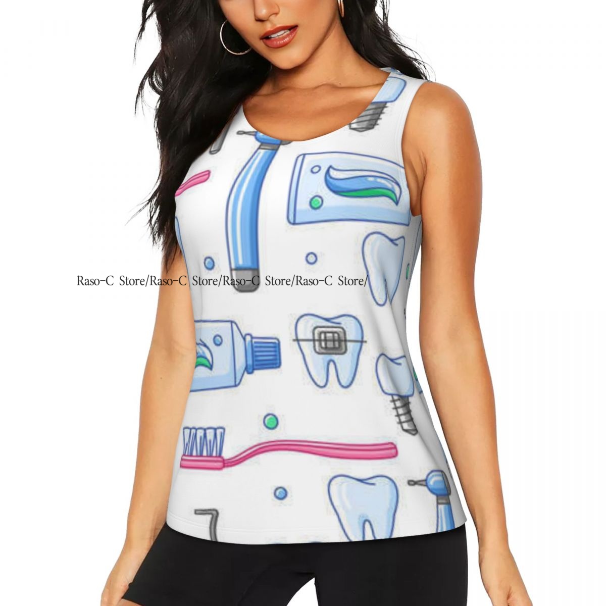 Women Fitness Sexy Yoga Vest M - Sports Equipment Background recensione e prezzo