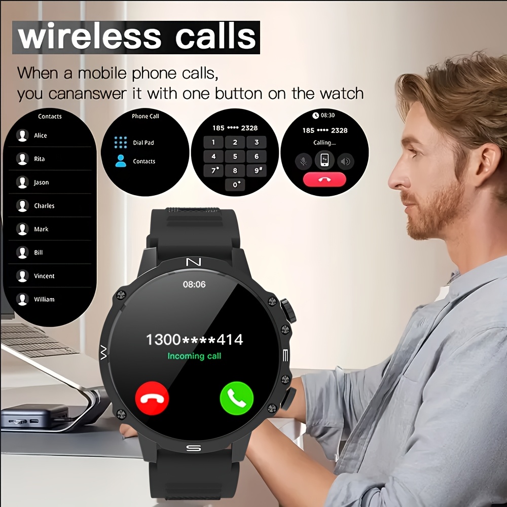 Men's Smartwatch, for iPhone a - Sports Equipment In Spanish recensione e prezzo