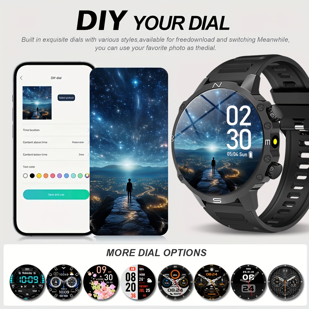 Men's Smartwatch, for iPhone a - Sports Equipment In Spanish recensione e prezzo