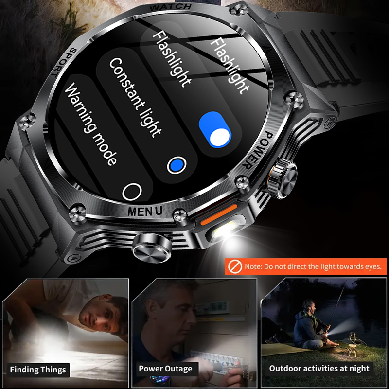 Tactical Style Smart Watch LED - Sports Equipment In Spanish recensione e prezzo