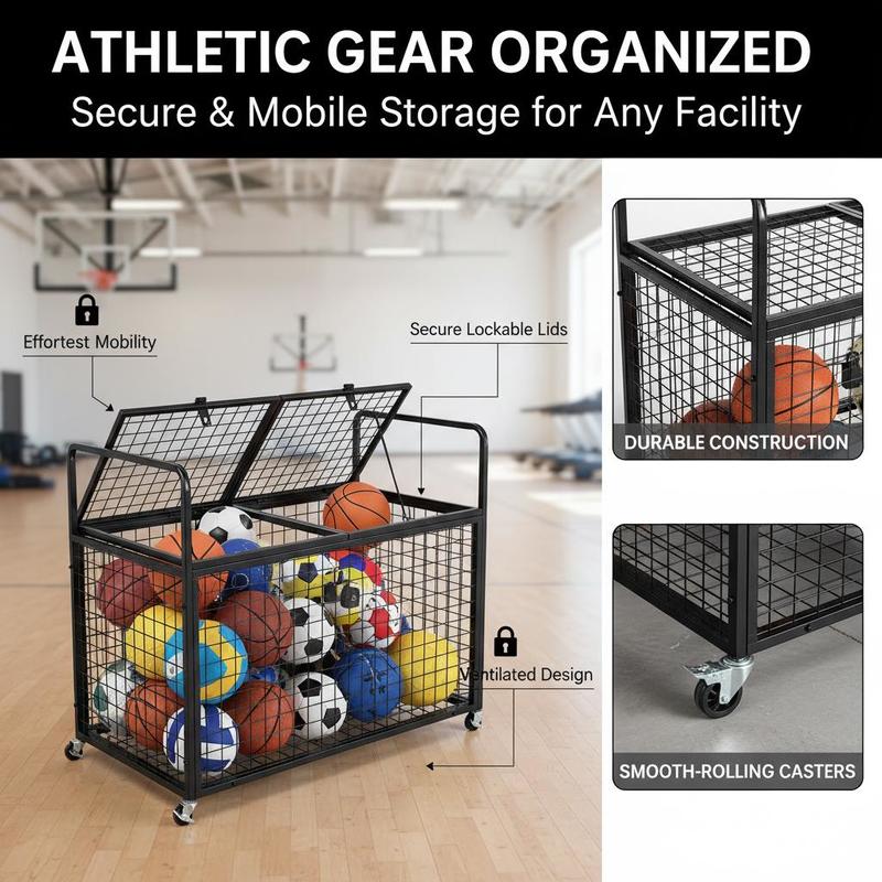 Ball cart, rolling cart 1150 x - Xin Sports Equipment recensione e prezzo